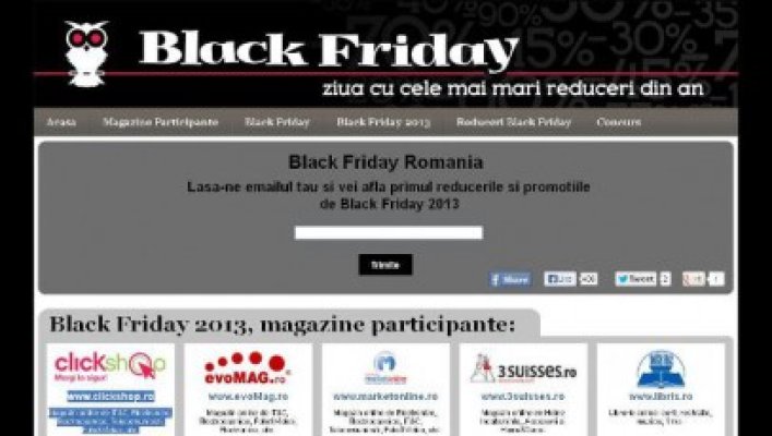 Se apropie Black Friday! Iată magazinele înscrise în lista marilor reduceri